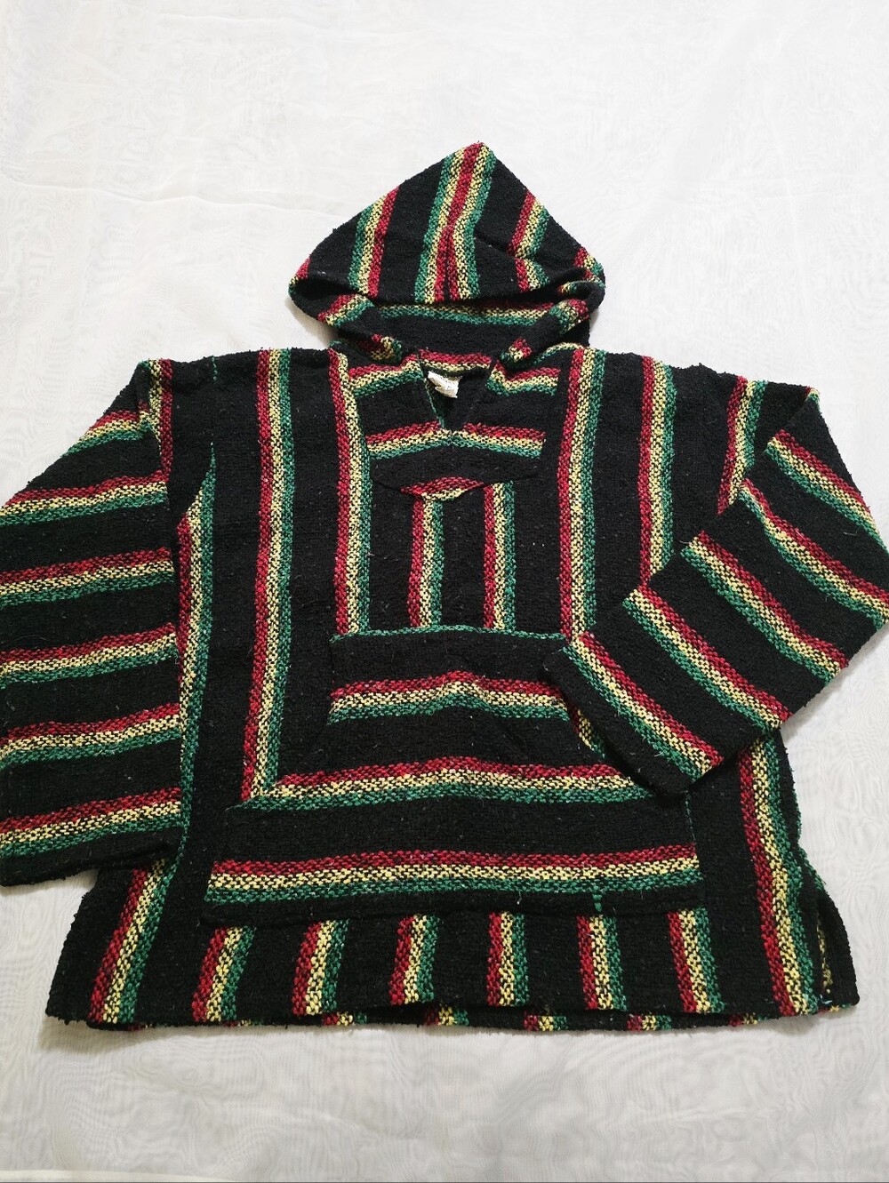 Vintage Sunspecs 90s Poncho Rasta Hippy Hippie